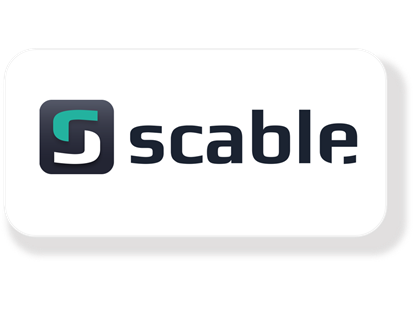 Anbieter suchen - Topthemen: IoT und Softwarelösungen - Scable Logo - Scable AG