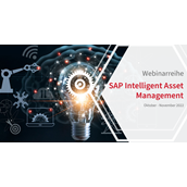 Fachmessen, Messen: Mit dieser Webinarreihe bieten wir Ihnen detaillierte Einblicke in die digitale Zukunft von SAP S/4HANA und SAP Intelligent Asset Management.  - «Intelligent Asset Management mit SAP – 2022»