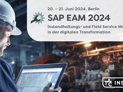 Search provider - Produkte und Lösungen: Computerized Maintenance Management Systems (CMMS) - SAP EAM Kongress 2024
