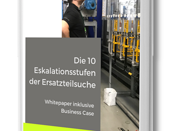 Partium Press releases and stories White paper: The 10 escalation levels when searching for spare parts